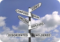 Lost and Confused Signpost